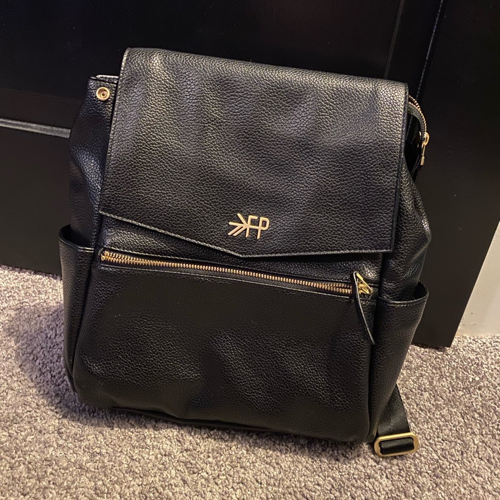 Freshly Picked Mini Classic Diaper Bag II Black